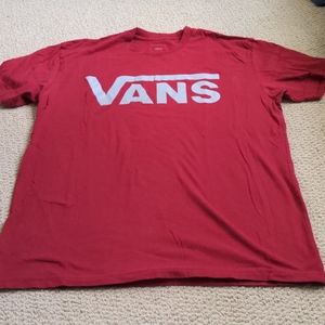 Vans tee shirt Size Large